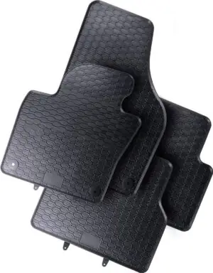 VW TIGUAN I (2007-2015) dywaniki gumowe NA WYMIAR - NAJWYŻSZA JAKOŚĆ