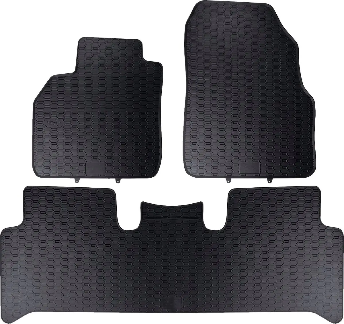 RENAULT SCENIC II (03-09) dywaniki gumowe NA WYMIAR - NAJWYŻSZA JAKOŚĆ