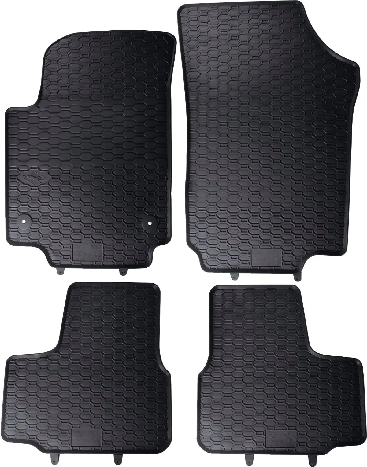VW UP (2011-2020) dywaniki gumowe NA WYMIAR - NAJWYŻSZA JAKOŚĆ