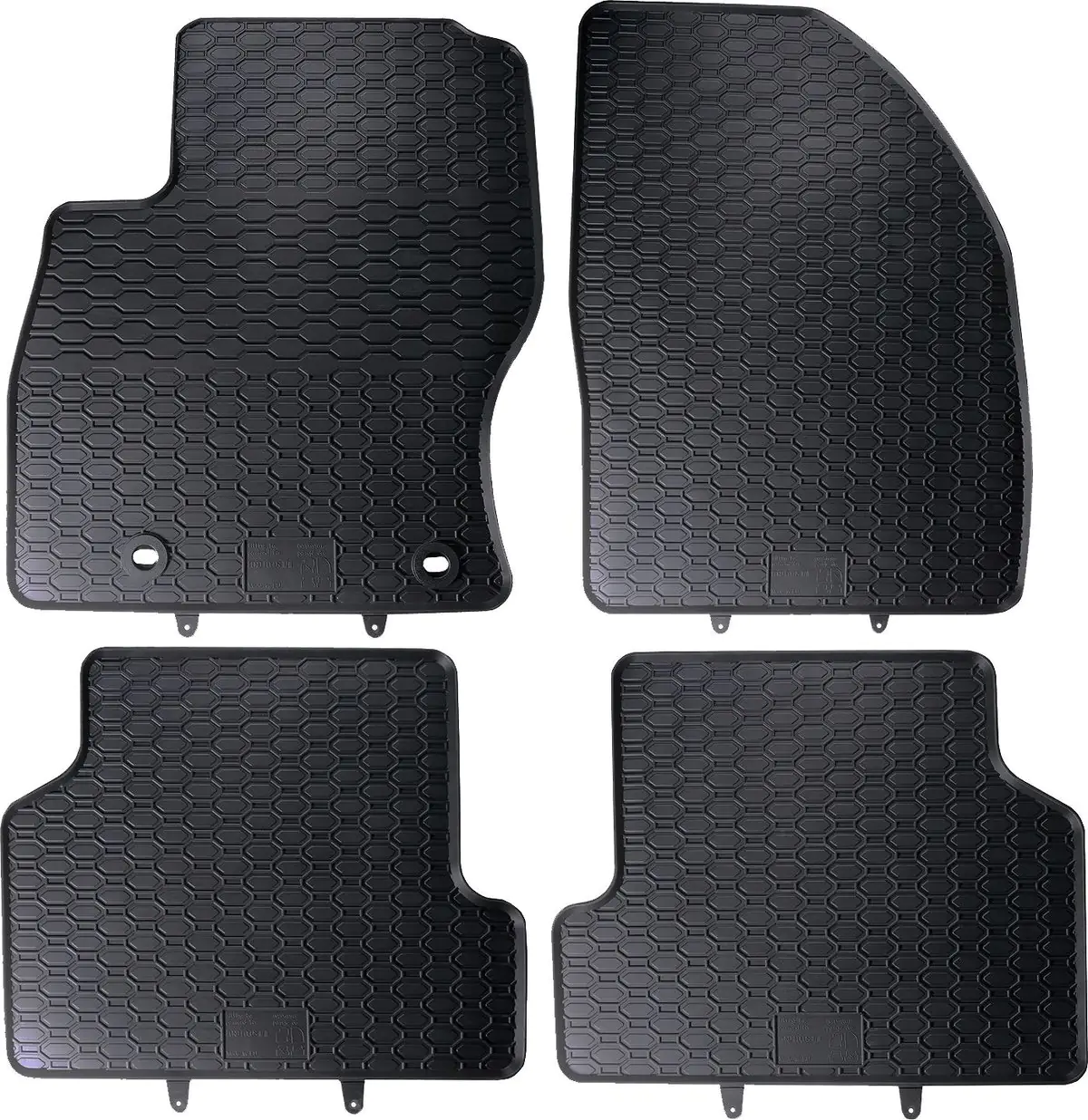 FORD FOCUS II MK2 (03-11) dywaniki gumowe NA WYMIAR - NAJWYŻSZA JAKOŚĆ