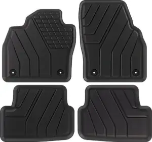 VW T-CROSS SUV (2018+) dywaniki TPE NA WYMIAR - WYSOKI RANT 4CM
