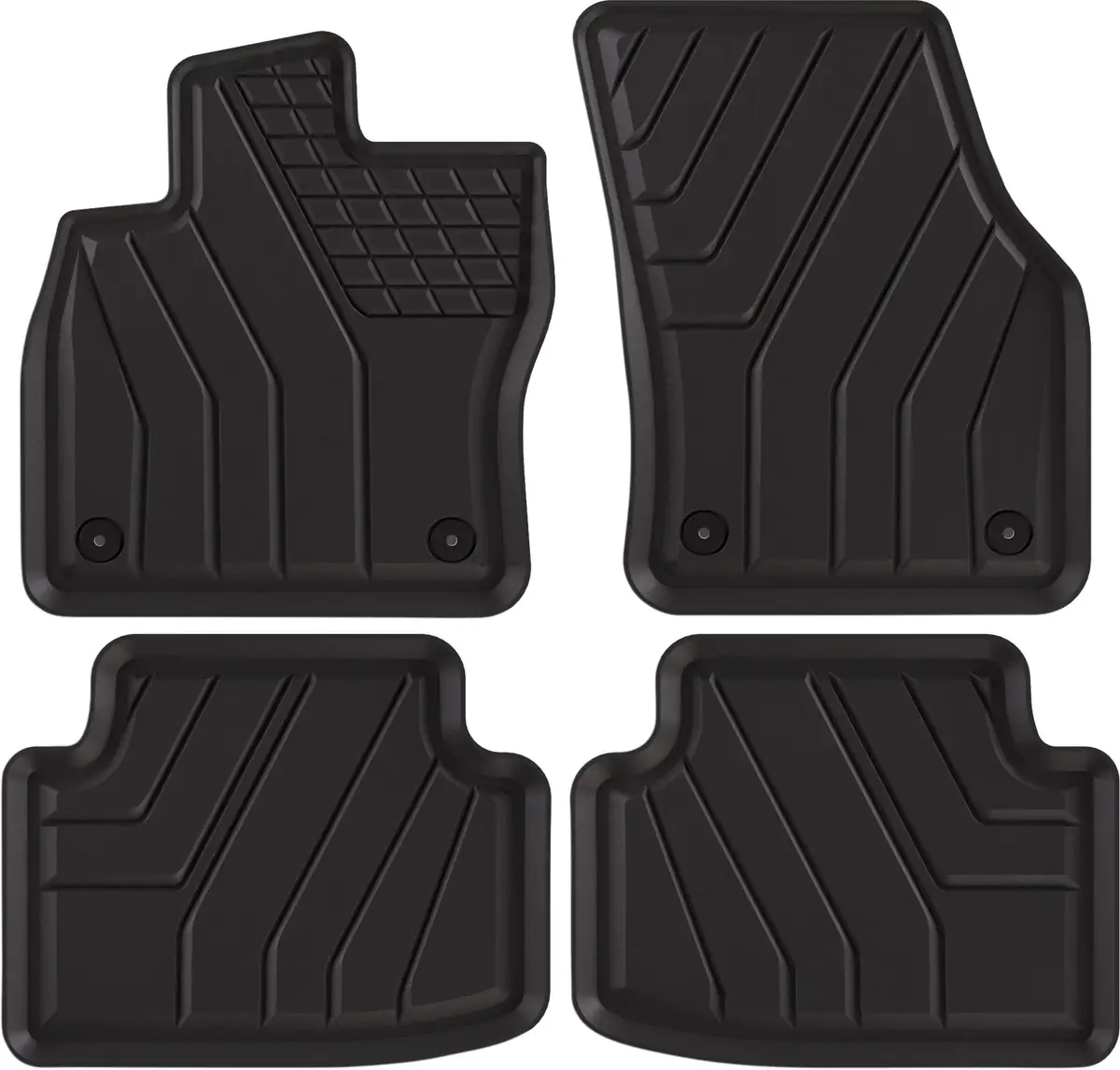 SEAT ATECA SUV (2016+) dywaniki TPE - NA WYMIAR - WYSOKI RANT 4CM