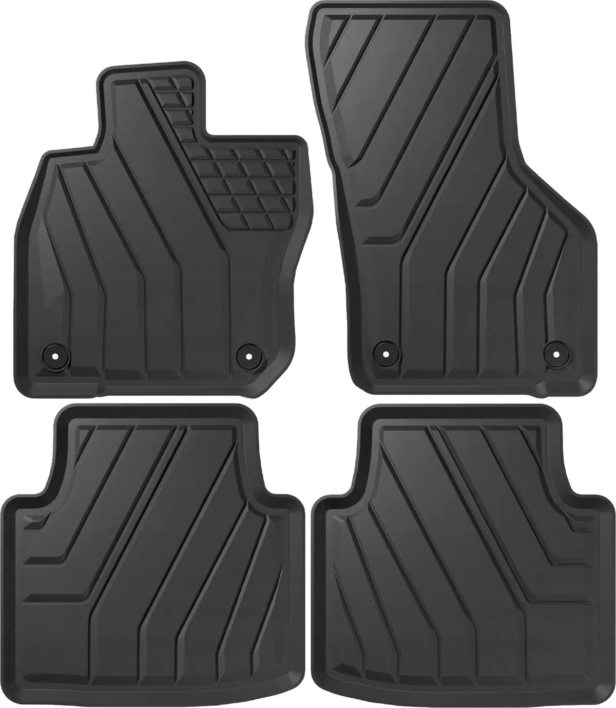 VW GOLF 8 VIII HATCHBACK AUTOMAT (2021+) NA WYMIAR - TPE - WYSOKI RANT 4CM