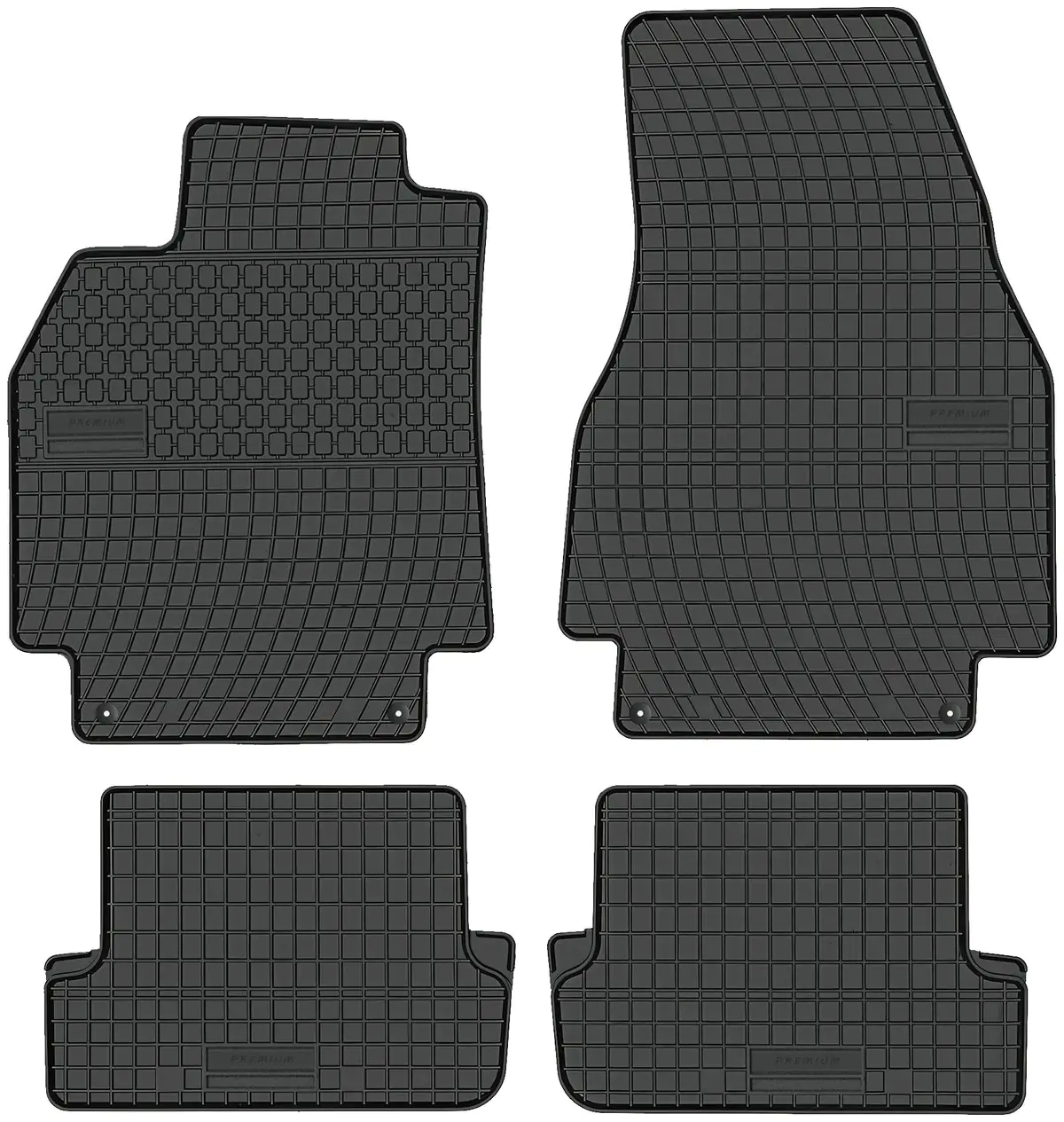 RENAULT MEGANE II (2002-2009) MOCNE dywaniki gumowe NA WYMIAR + STOPERY