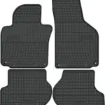 SKODA OCTAVIA II (2004-2013) SOLIDNE dywaniki gumowe NA WYMIAR + STOPERY