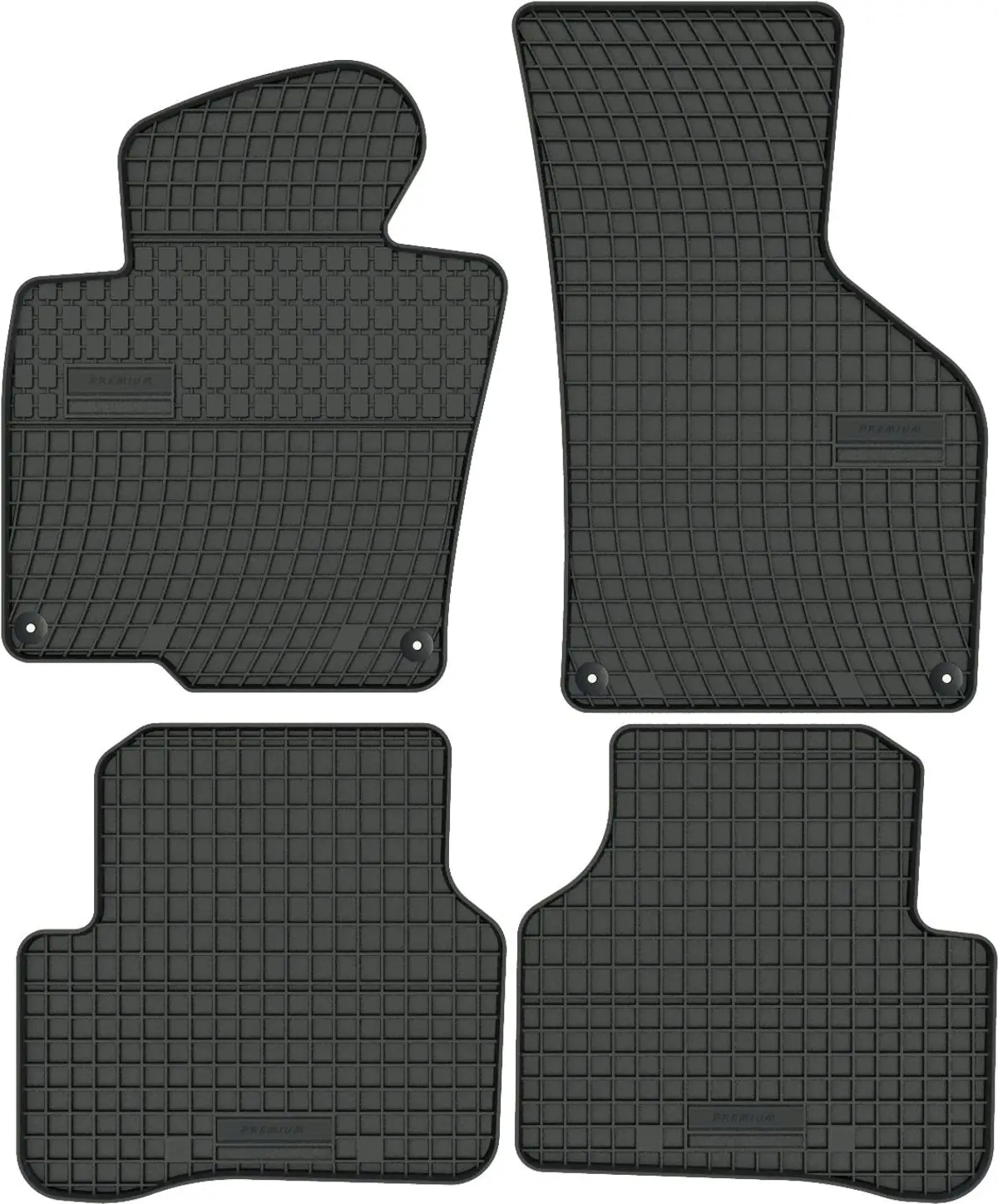 VW PASSAT B6 (2005-2010) SOLIDNE dywaniki gumowe NA WYMIAR + STOPERY