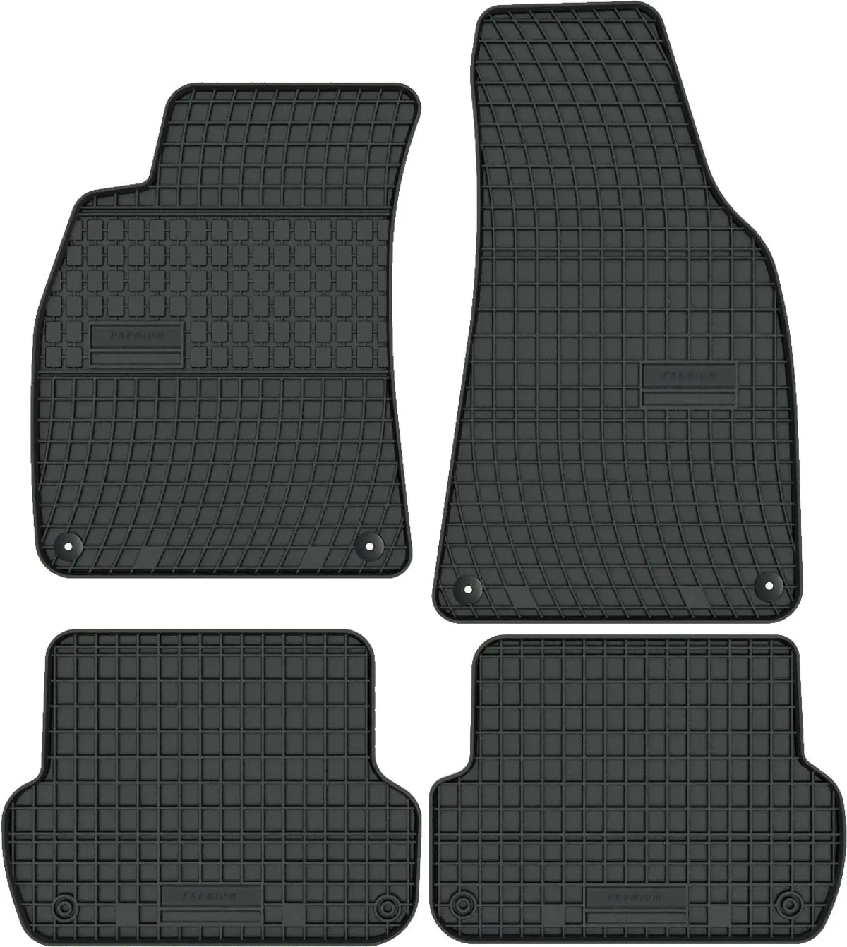 SEAT EXEO (2008-2013) MOCNE dywaniki gumowe NA WYMIAR + STOPERY