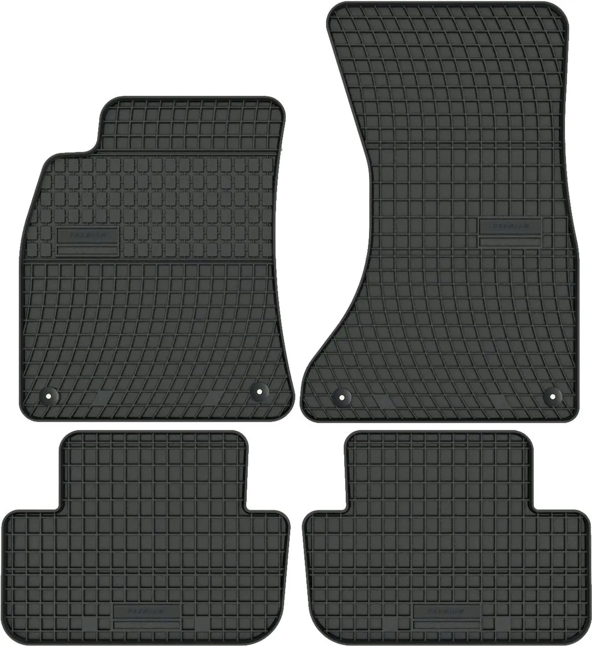 AUDI A4 B8 / AUDI A5 (2007-2016) MOCNE dywaniki gumowe NA WYMIAR + STOPERY
