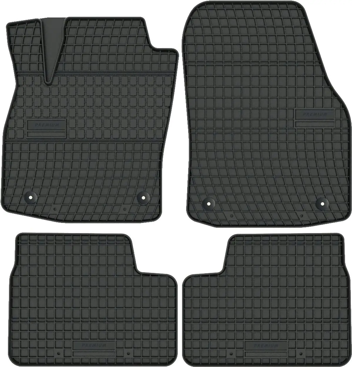 OPEL ASTRA III H (2004-2013) SOLIDNE dywaniki gumowe NA WYMIAR + STOPERY
