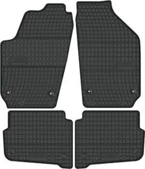 SKODA FABIA I (1999-2008) SOLIDNE dywaniki gumowe NA WYMIAR + STOPERY