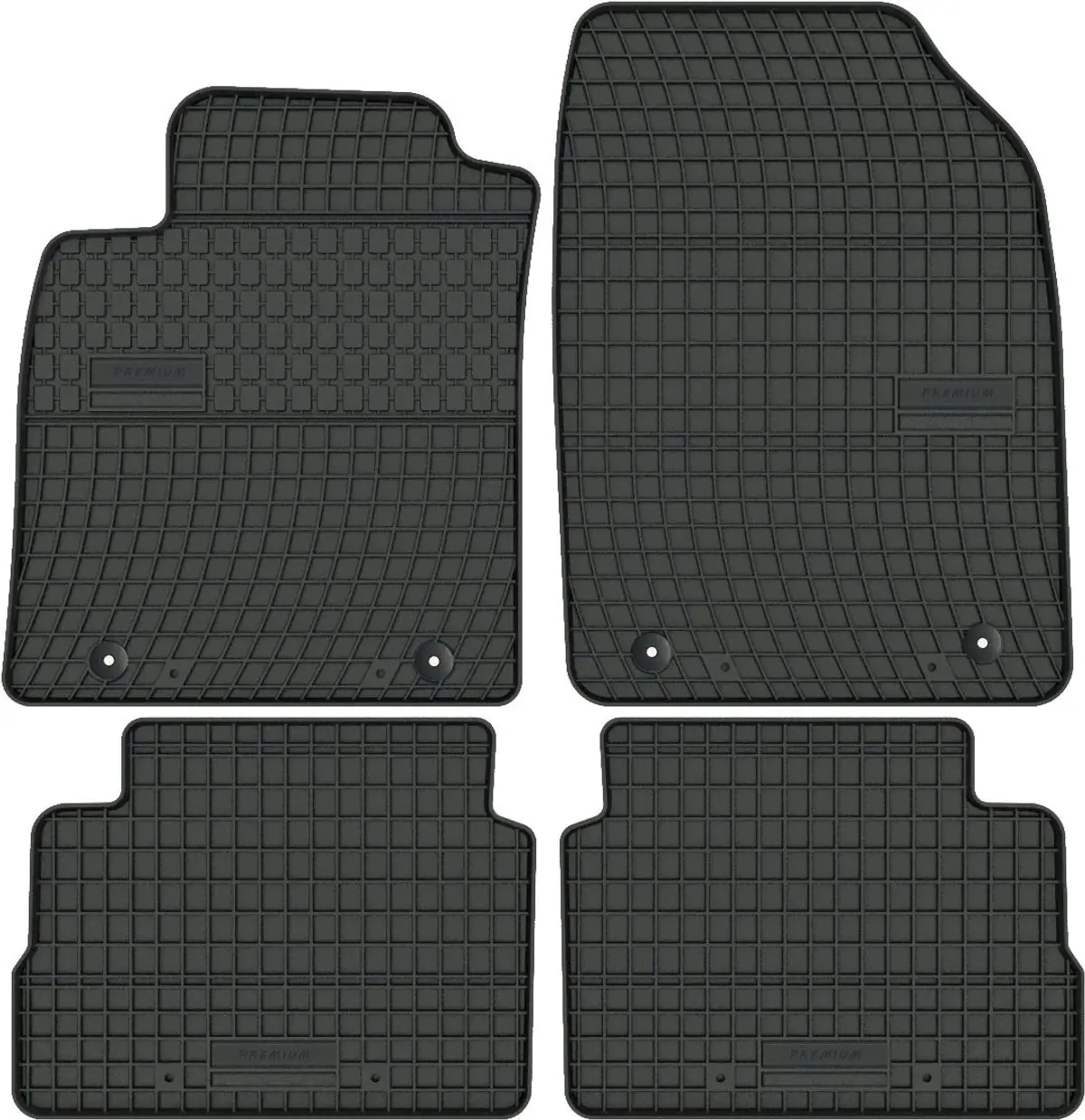 OPEL VECTRA C (2002-2008) SOLIDNE dywaniki gumowe NA WYMIAR + STOPERY