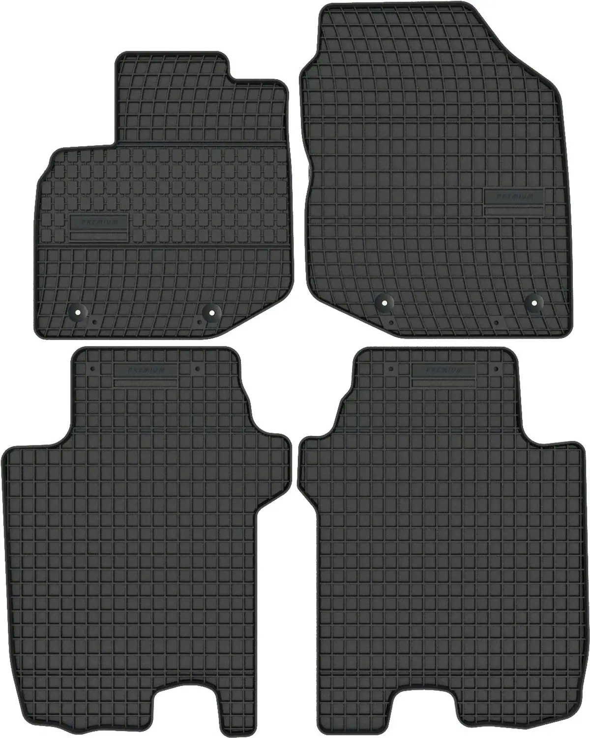 HONDA JAZZ III (2008-2015) MOCNE dywaniki gumowe NA WYMIAR + STOPERY