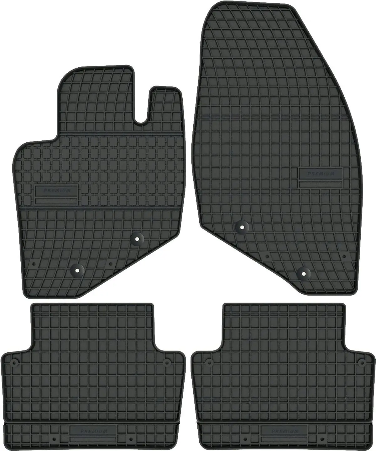 VOLVO S60 I (2000-2009) SOLIDNE dywaniki gumowe NA WYMIAR + STOPERY