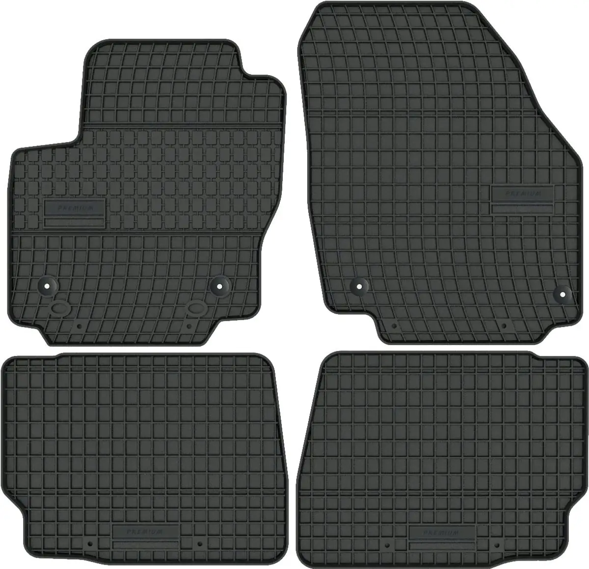 FORD MONDEO MK IV (2007-2014) SOLIDNE dywaniki gumowe NA WYMIAR + STOPERY