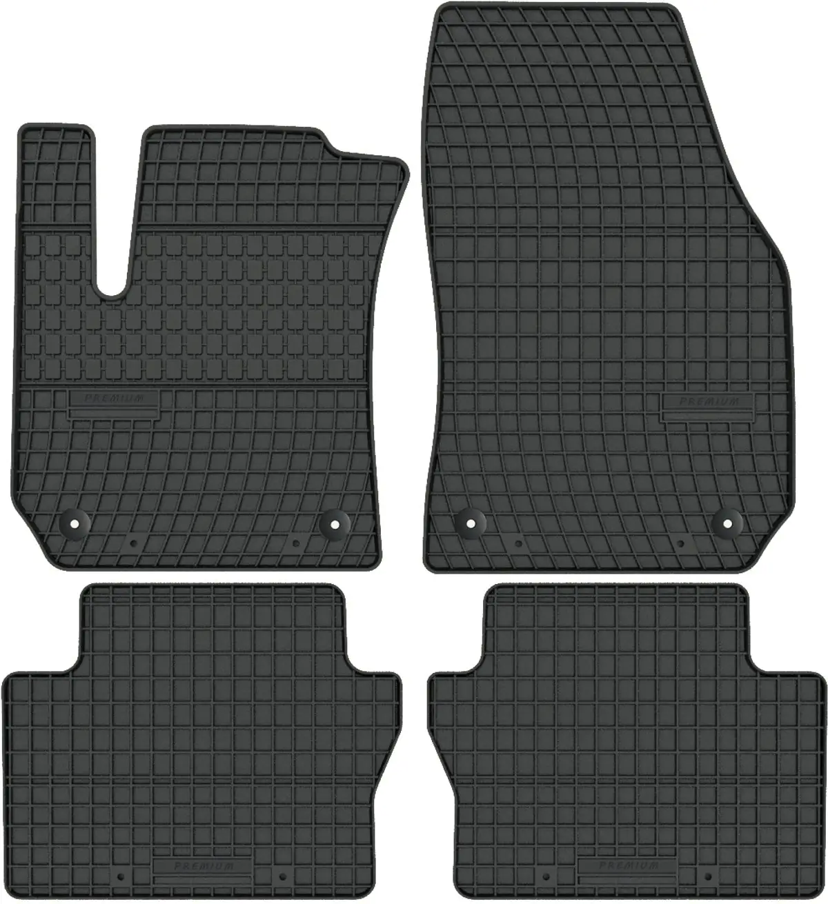 OPEL ZAFIRA B (2005-2014) SOLIDNE dywaniki gumowe NA WYMIAR + STOPERY