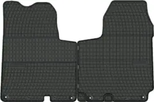 RENAULT TRAFIC II (2001-2014) SOLIDNE dywaniki gumowe NA WYMIAR + STOPERY