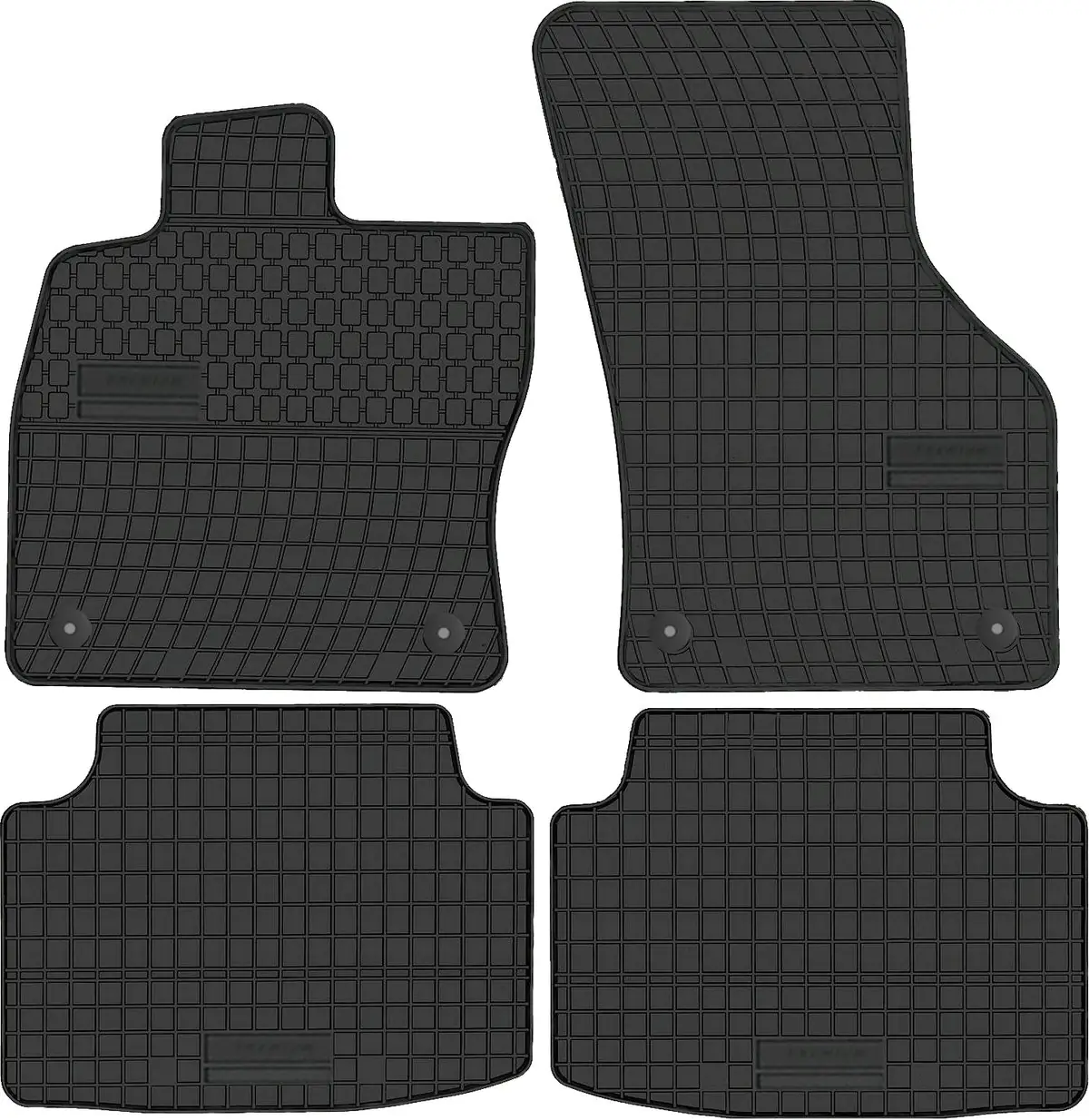 SKODA OCTAVIA III (2013-2020) MOCNE dywaniki gumowe NA WYMIAR + STOPERY