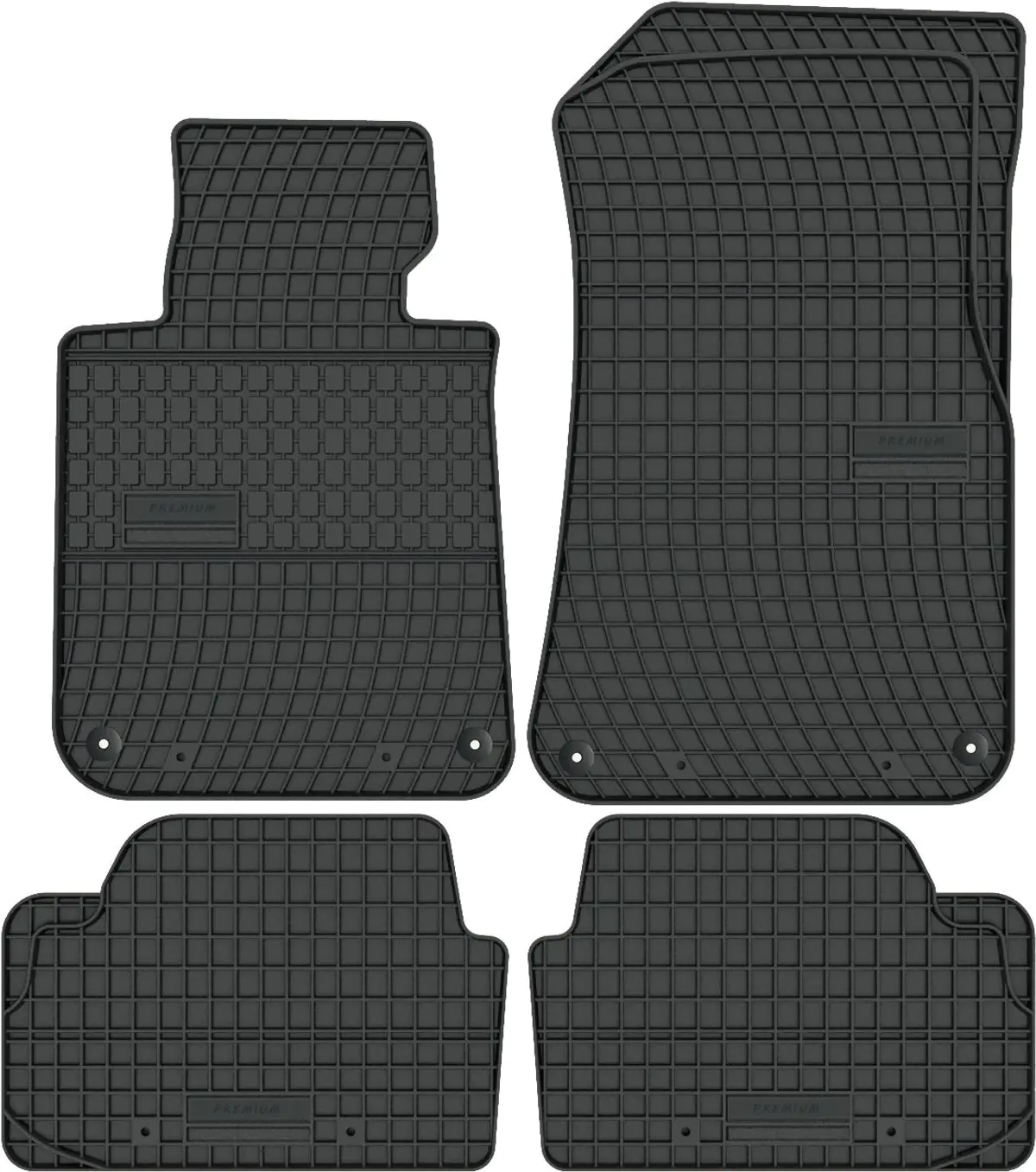 BMW E87 (2007-2011) SOLIDNE dywaniki gumowe NA WYMIAR + STOPERY