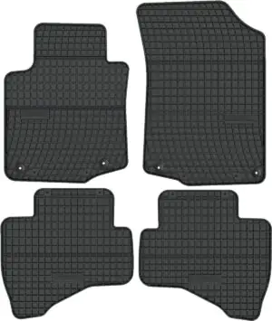 TOYOTA AYGO I (2005-2014) SOLIDNE dywaniki gumowe NA WYMIAR + STOPERY