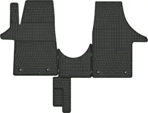 VW TRANSPORTER T6 (2015-2024) SOLIDNE dywaniki gumowe NA WYMIAR + STOPERY