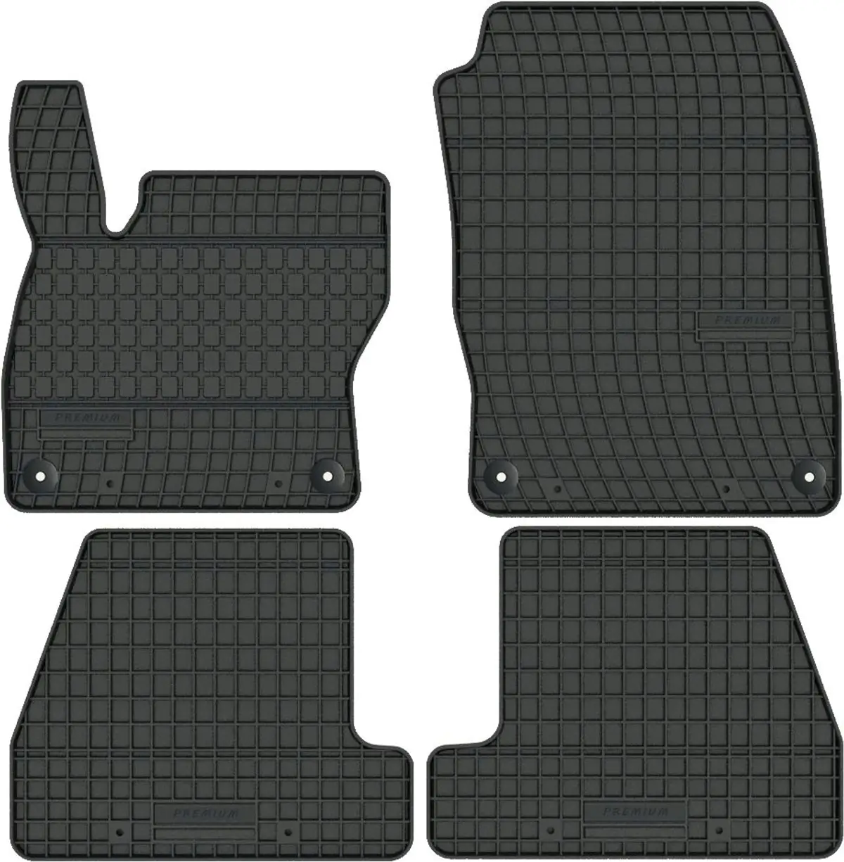 FORD FOCUS MK3 III (2011-2018) SOLIDNE dywaniki gumowe NA WYMIAR + STOPERY