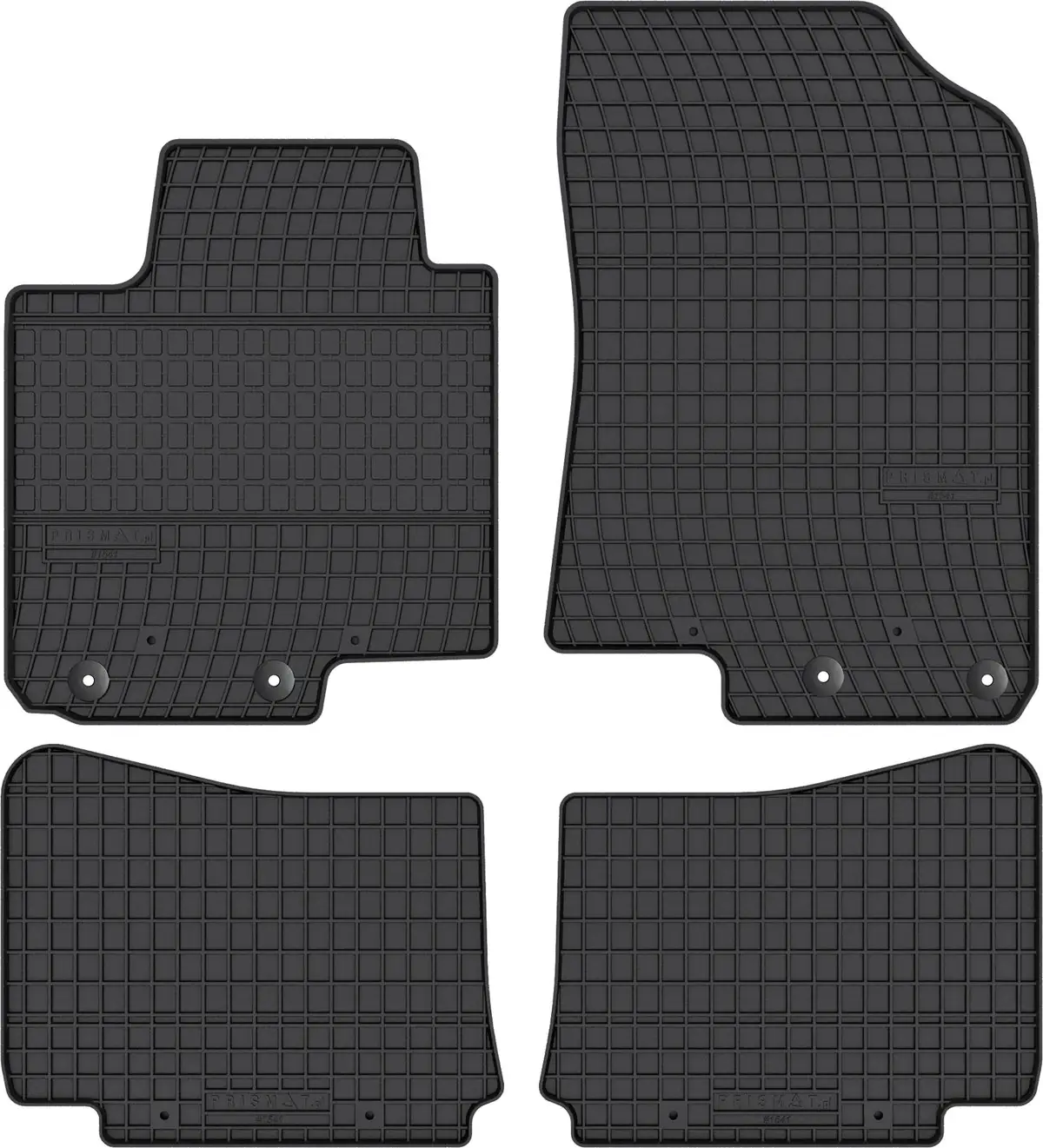 HYUNDAI I20 II (2014-2020) SOLIDNE dywaniki gumowe NA WYMIAR + STOPERY