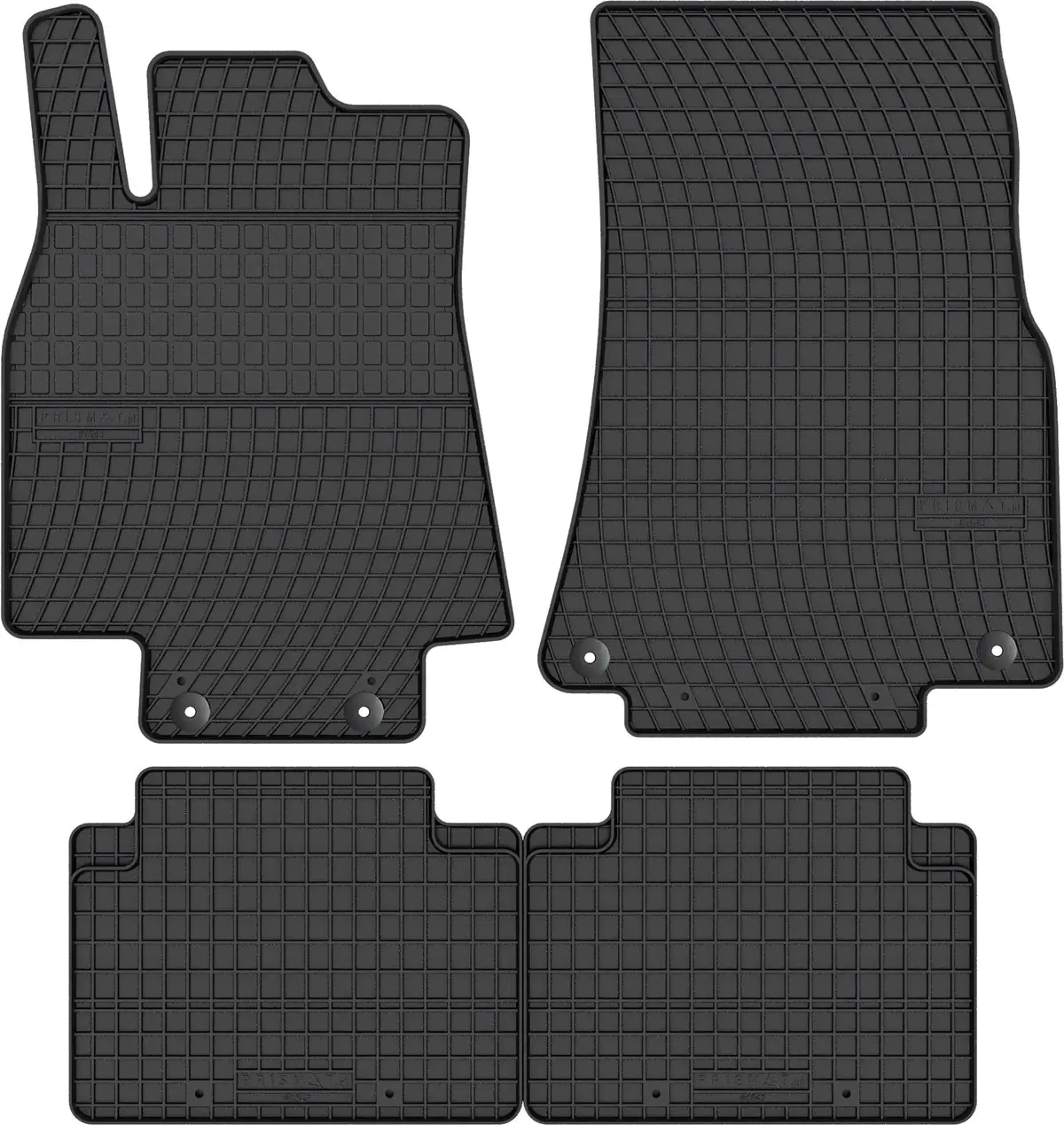 MERCEDES A W169 B W245 SOLIDNE dywaniki gumowe NA WYMIAR + STOPERY