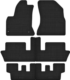 CITROEN C4 Picasso (2006-2013) ODPORNE dywaniki gumowe NA WYMIAR + STOPERY