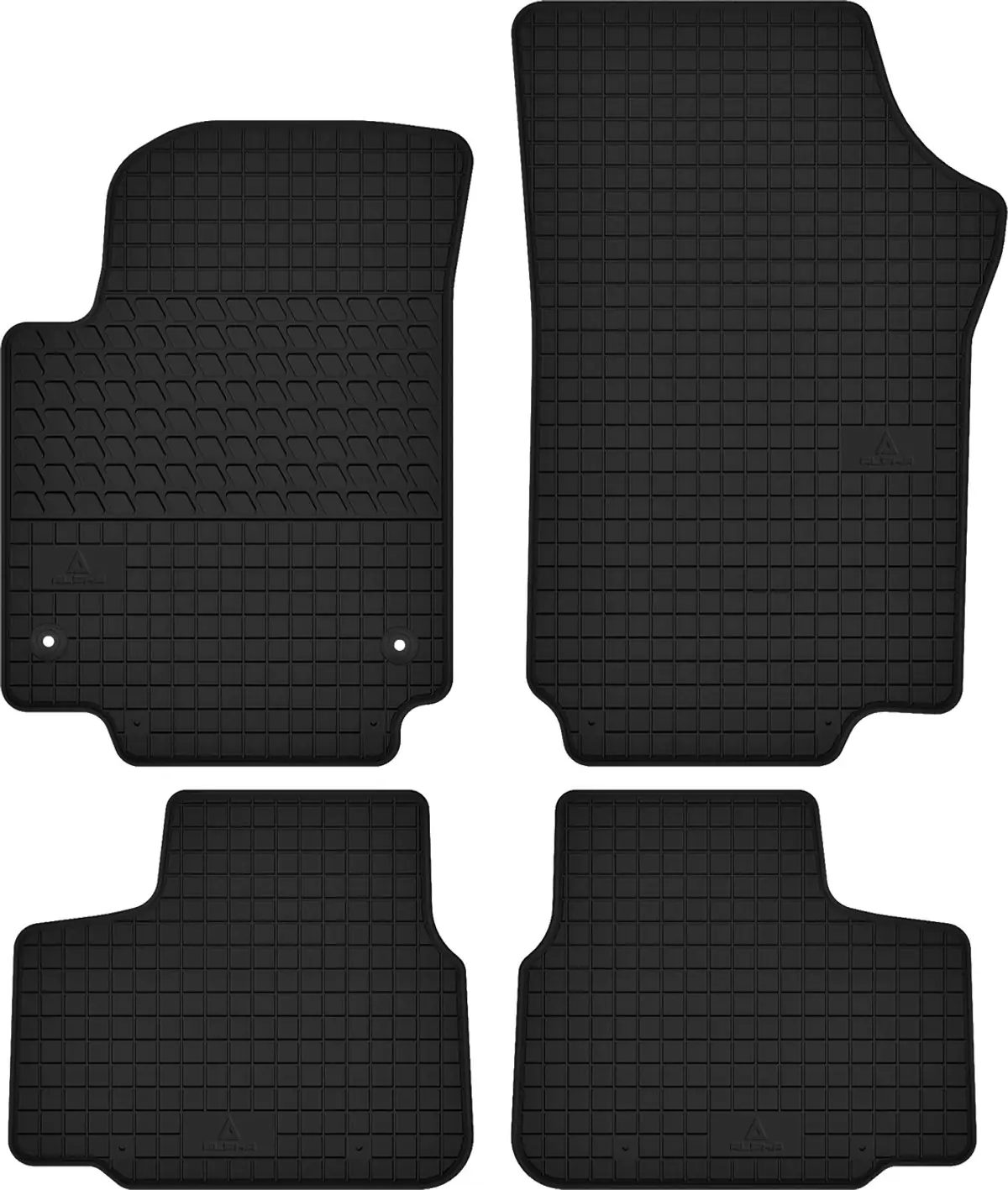 SEAT Mii (2011-2021) ODPORNE dywaniki gumowe NA WYMIAR + STOPERY