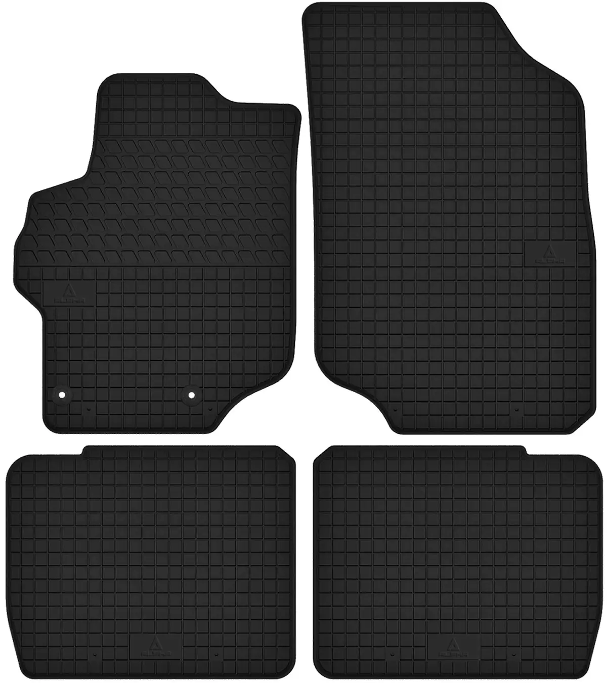 CITROEN C-Elysse (2012-2020) ODPORNE dywaniki gumowe NA WYMIAR + STOPERY