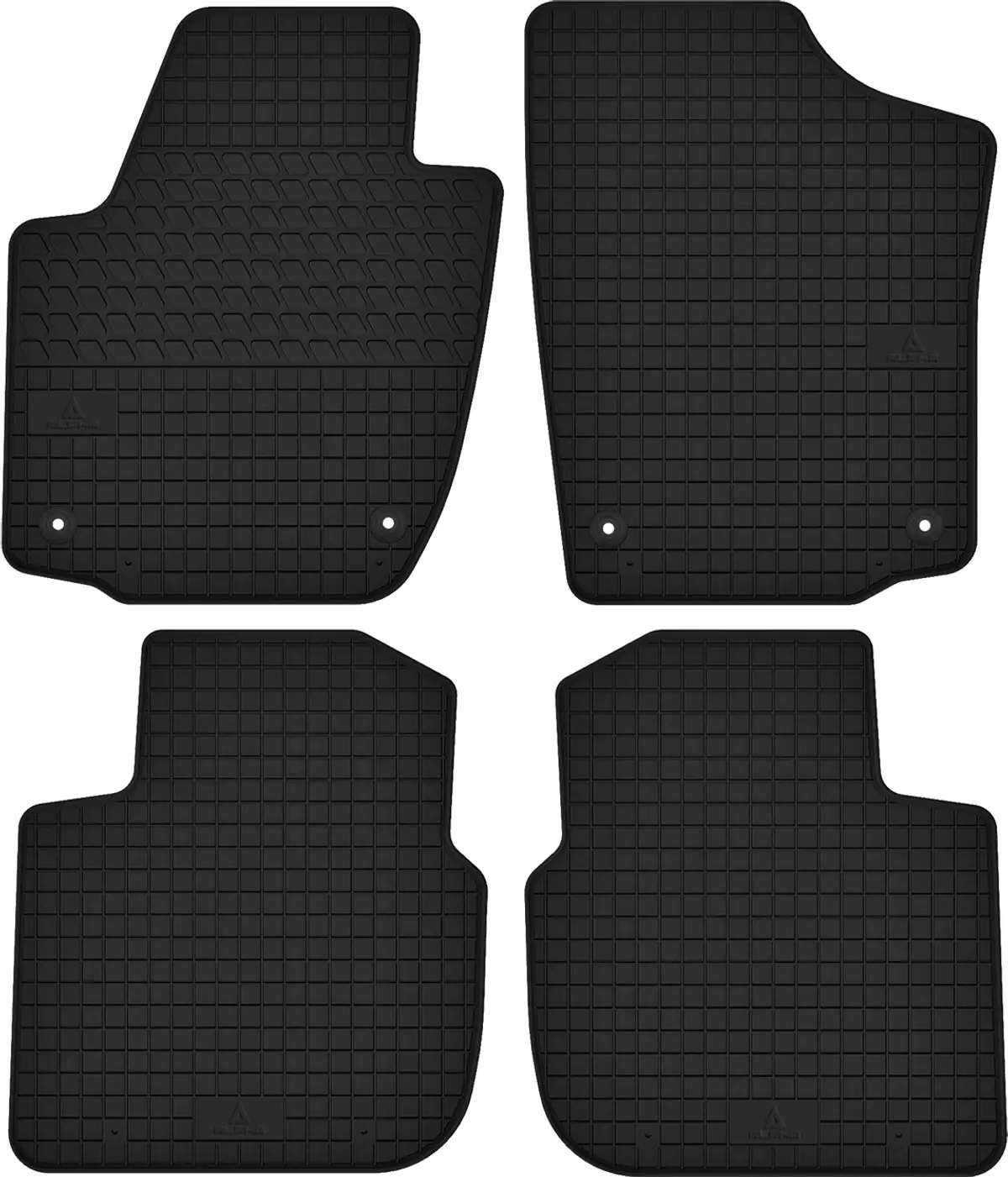 SEAT Toledo IV (2012-2019) ODPORNE dywaniki gumowe NA WYMIAR + STOPERY