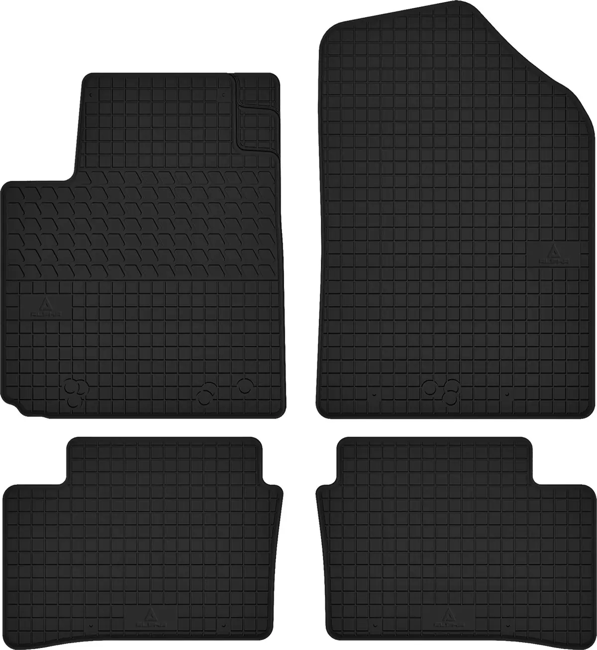 KIA Picanto II (2011-2017) ODPORNE dywaniki gumowe NA WYMIAR
