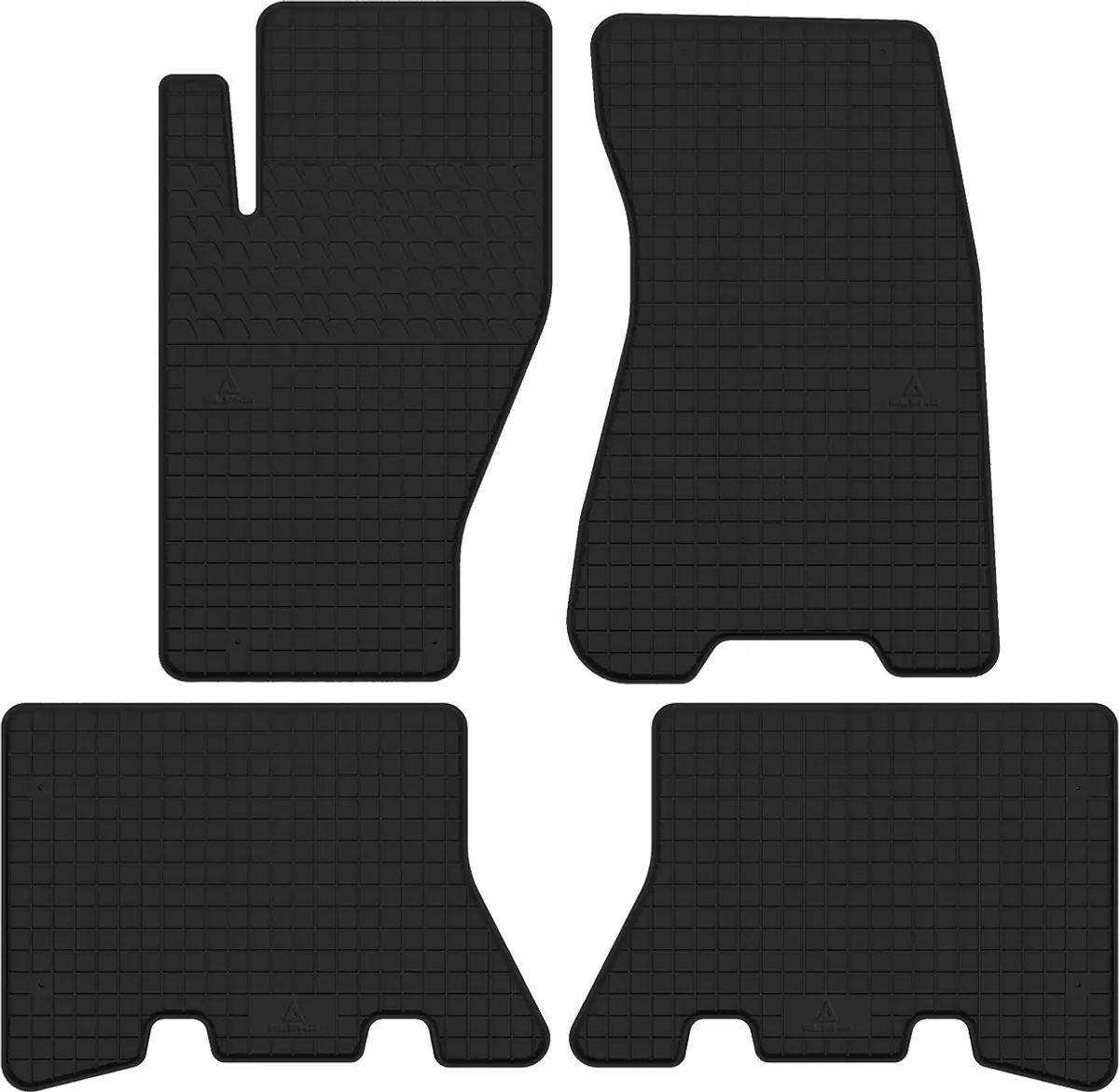 JEEP Grand Cherokee II (1999-2005) ODPORNE dywaniki gumowe NA WYMIAR