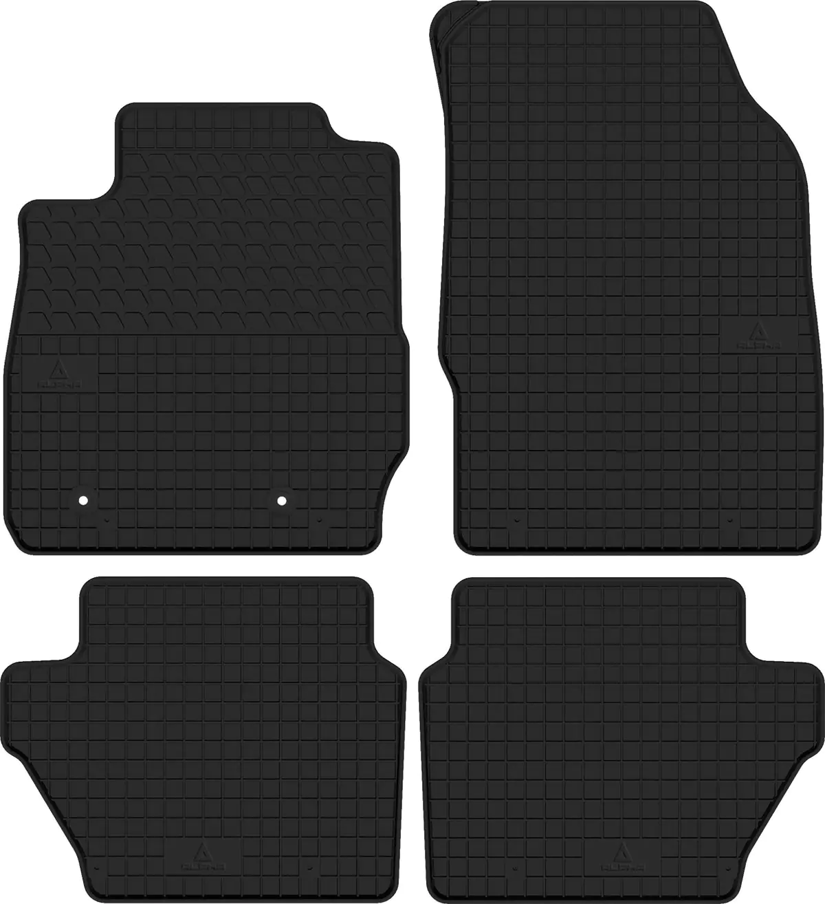 FORD Ecosport (2014-2022) ODPORNE dywaniki gumowe NA WYMIAR + STOPERY